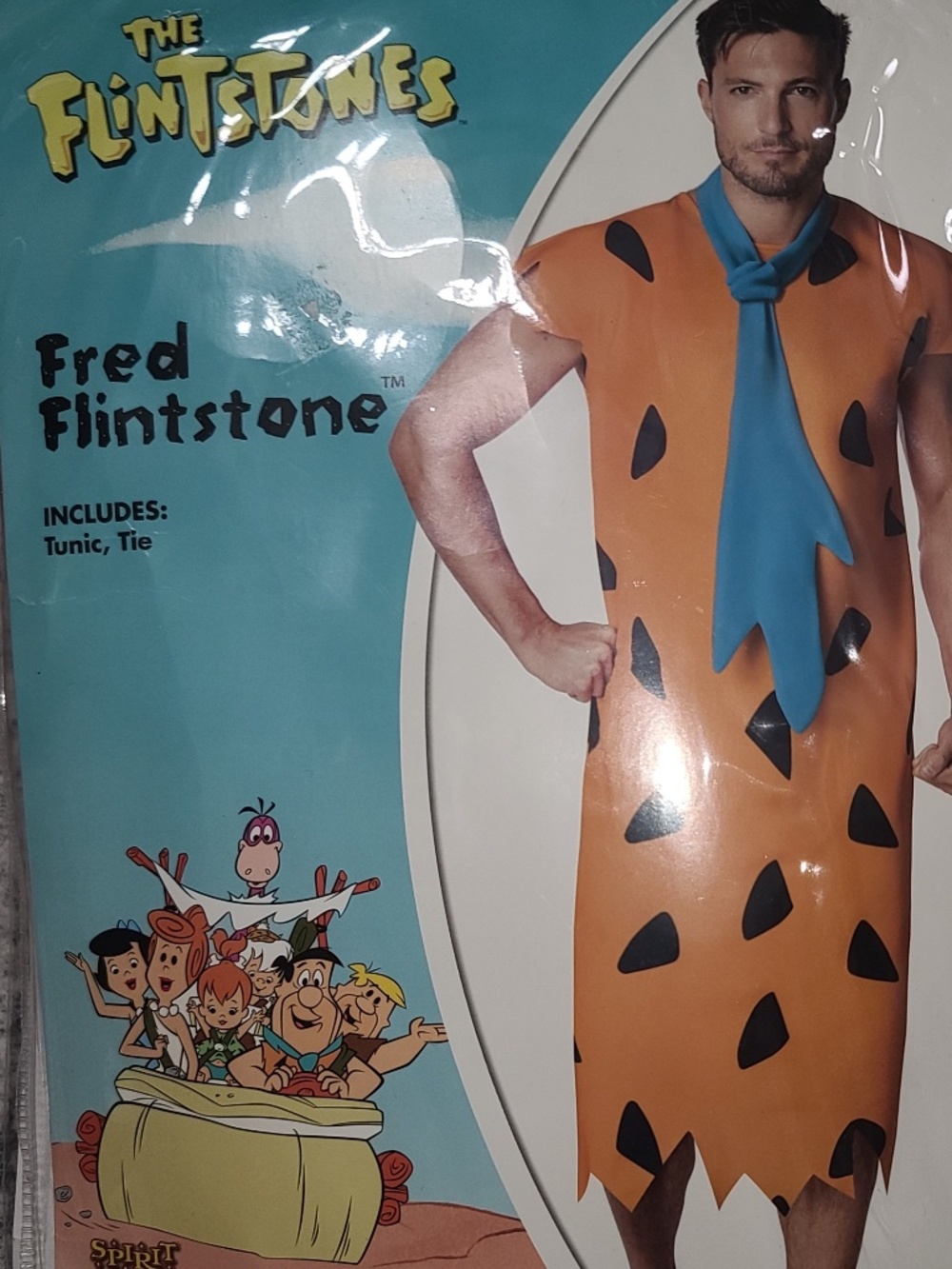 Adult Fred Flintstones Costume - The Flintstones size Large/X Large